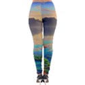 Exquisite Sunset Lightweight Velour Leggings View2