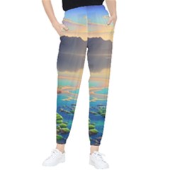 Exquisite Sunset Tapered Pants by GardenOfOphir