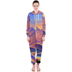 Great Sunset Hooded Jumpsuit (ladies) by GardenOfOphir