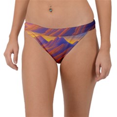 Great Sunset Band Bikini Bottoms by GardenOfOphir