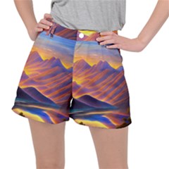 Great Sunset Ripstop Shorts by GardenOfOphir