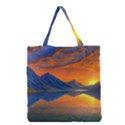 Glorious Sunset Grocery Tote Bag View1