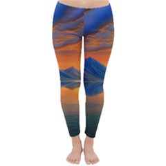 Glorious Sunset Classic Winter Leggings by GardenOfOphir