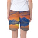 Glorious Sunset Women s Basketball Shorts View2