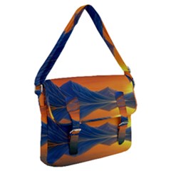 Glorious Sunset Buckle Messenger Bag by GardenOfOphir