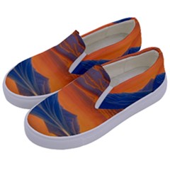 Glorious Sunset Kids  Canvas Slip Ons