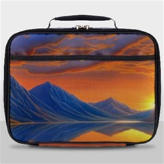 Glorious Sunset Full Print Lunch Bag by GardenOfOphir