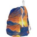 Glorious Sunset Foldable Lightweight Backpack View4