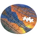 Glorious Sunset Wooden Puzzle Round View2