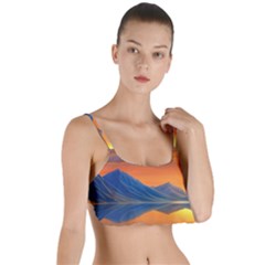 Glorious Sunset Layered Top Bikini Top  by GardenOfOphir