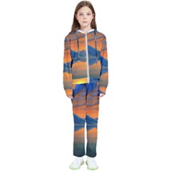 Glorious Sunset Kids  Tracksuit by GardenOfOphir