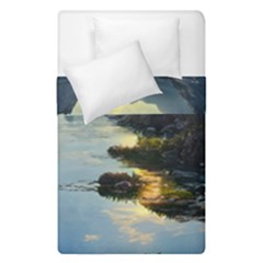 Incredible Sunset Duvet Cover Double Side (single Size) by GardenOfOphir