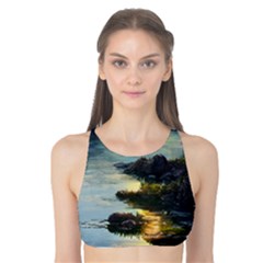 Incredible Sunset Tank Bikini Top by GardenOfOphir