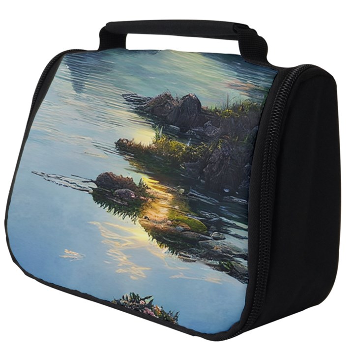 Incredible Sunset Full Print Travel Pouch (Big)