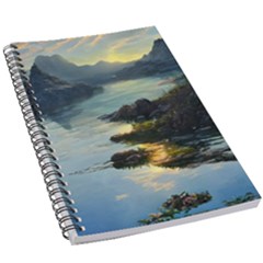 Incredible Sunset 5 5  X 8 5  Notebook by GardenOfOphir