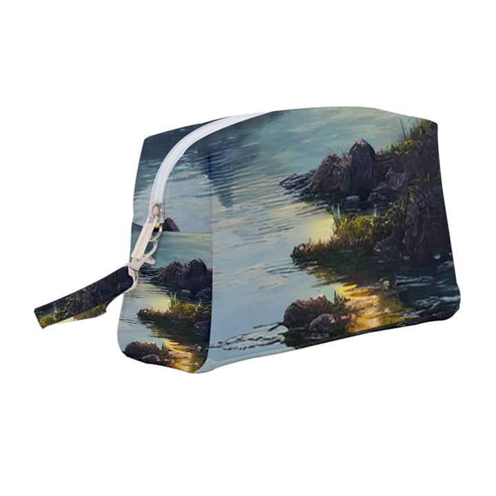 Incredible Sunset Wristlet Pouch Bag (Medium)