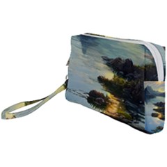 Incredible Sunset Wristlet Pouch Bag (small) by GardenOfOphir