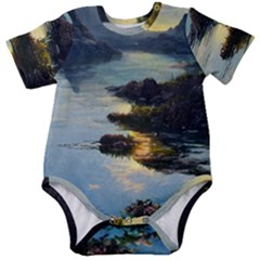 Incredible Sunset Baby Short Sleeve Bodysuit by GardenOfOphir