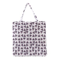 Happy Hound Funny Cute Gog Pattern Grocery Tote Bag by dflcprintsclothing