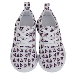 Happy Hound Funny Cute Gog Pattern Running Shoes by dflcprintsclothing