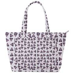 Happy Hound Funny Cute Gog Pattern Back Pocket Shoulder Bag  by dflcprintsclothing