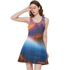 Immaculate Sunset Inside Out Racerback Dress by GardenOfOphir