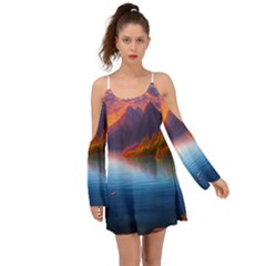 Immaculate Sunset Boho Dress by GardenOfOphir