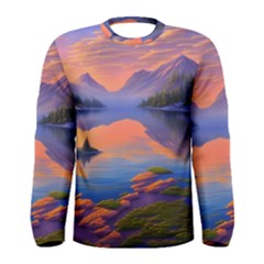 Loveliest Sunset Men s Long Sleeve Tee by GardenOfOphir