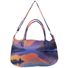 Loveliest Sunset Removal Strap Handbag by GardenOfOphir