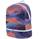 Loveliest Sunset Zip Bottom Backpack View1