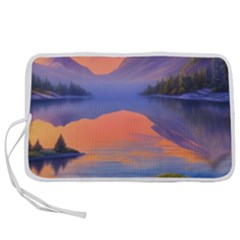 Loveliest Sunset Pen Storage Case (m) by GardenOfOphir