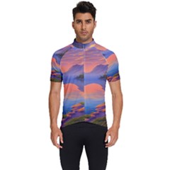 Loveliest Sunset Men s Short Sleeve Cycling Jersey by GardenOfOphir