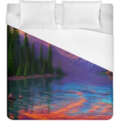 Magnificent Sunset Duvet Cover (king Size) by GardenOfOphir