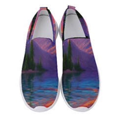 Magnificent Sunset Women s Slip On Sneakers by GardenOfOphir