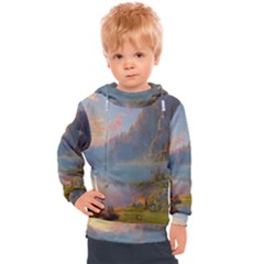 Marvelous Sunset Kids  Hooded Pullover by GardenOfOphir