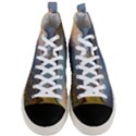 Marvelous Sunset Men s Mid-Top Canvas Sneakers View1