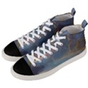 Marvelous Sunset Men s Mid-Top Canvas Sneakers View2