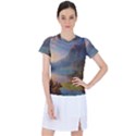 Marvelous Sunset Women s Sports Top View1