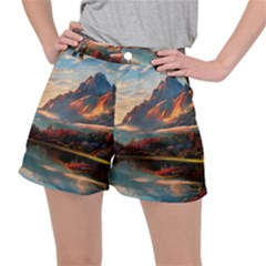 Opulent Sunset Ripstop Shorts