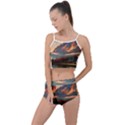 Opulent Sunset Summer Cropped Co-Ord Set View1