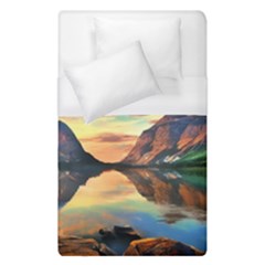 Portentous Sunset Duvet Cover (single Size) by GardenOfOphir