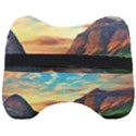 Portentous Sunset Head Support Cushion View2