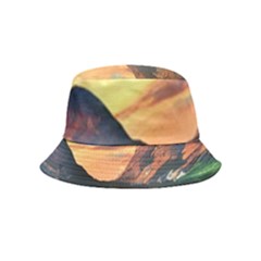 Portentous Sunset Bucket Hat (kids) by GardenOfOphir