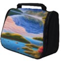 Romantic Lake Sunset Full Print Travel Pouch (Big) View1