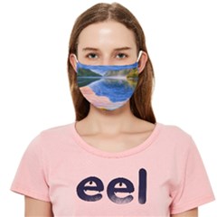 Romantic Lake Sunset Cloth Face Mask (adult) by GardenOfOphir