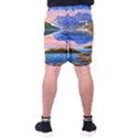 Romantic Lake Sunset Men s Pocket Shorts View2