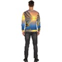 Remarkable Lake Sunset Men s Fleece Sweatshirt View4