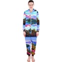 Solemn Soft Pastel Sunset Hooded Jumpsuit (Ladies) View1