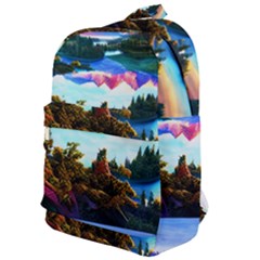 Solemn Soft Pastel Sunset Classic Backpack by GardenOfOphir