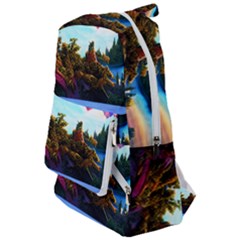 Solemn Soft Pastel Sunset Travelers  Backpack by GardenOfOphir